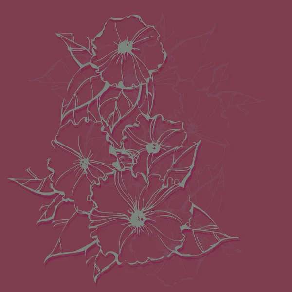 Şık çiçek arka planlar