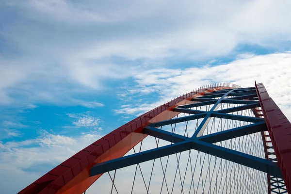 Arco di ponte rosso — Foto Stock