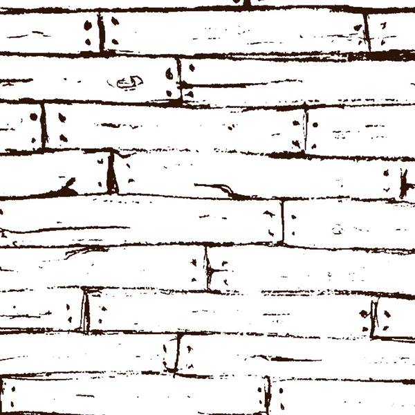 Holzplanken diagonal Muster Overlay Textur für Ihr Design. — Stockvektor