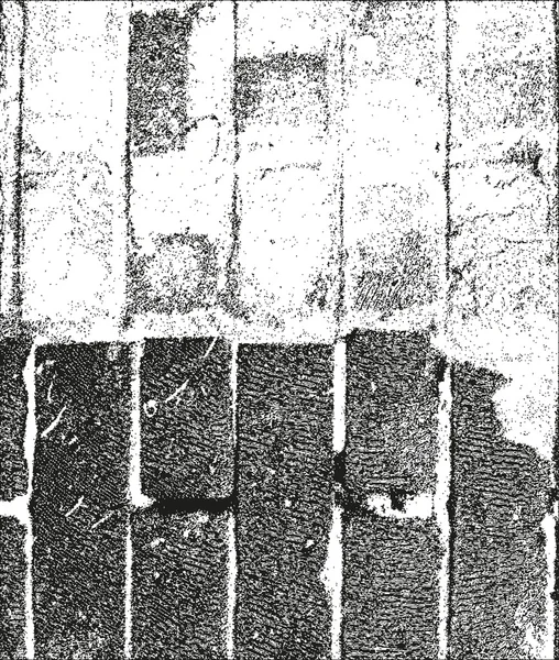 Textura superpuesta angustiada de ladrillo viejo — Archivo Imágenes Vectoriales