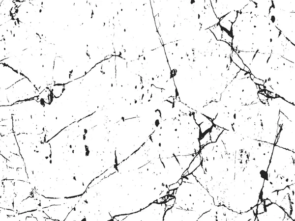 Nödställda overlay textur av damm metall, knäckt skalade betong — Stock vektor