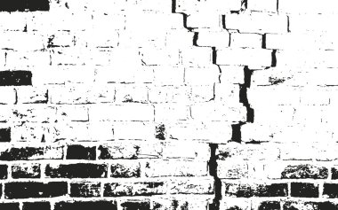 Sıkıntılı bindirme doku eski tuğla