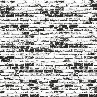 Sıkıntılı bindirme doku eski tuğla