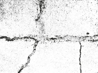 Sıkıntılı bindirme doku toz metal, kırık soyulmuş beton