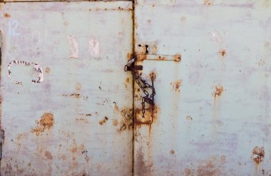 eski garaj kapısı, doku, arka plan