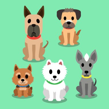 çizgi film köpekler seti
