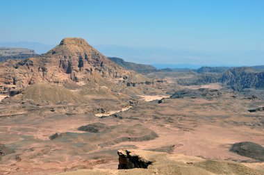 Mısır dağ görünümünde