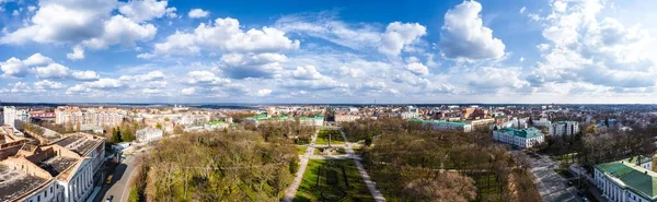 O Panorama Aéreo Poltava Ucrânia Vista — Fotografia de Stock