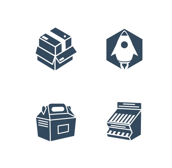  yenilik packiging Icon set