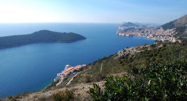Dubrovnik Hırvatistan ile Lokrum Adası