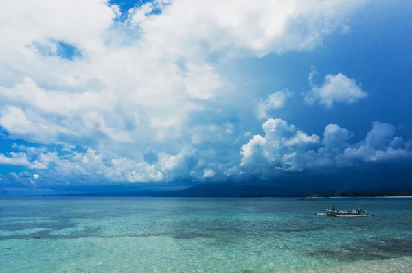 Vista mar das Ilhas Gili Imagens De Bancos De Imagens Sem Royalties