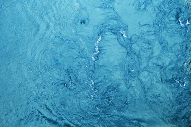 Mavi su güneş yansıtan güzel desen.