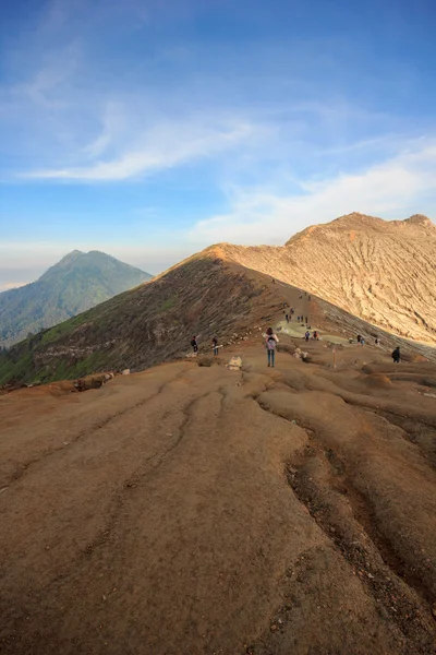 Cratère d'Ijen, Java Est, Indonésie — Photo