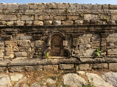 Buddhist heritage Dharmarajika stupa ruins in Taxila