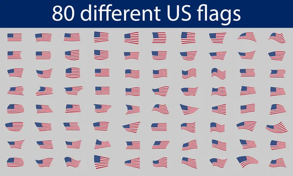 80 farklı bize bayraklar