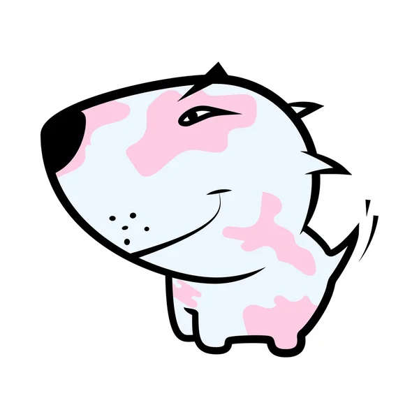 bullterrier karikatür çizgi