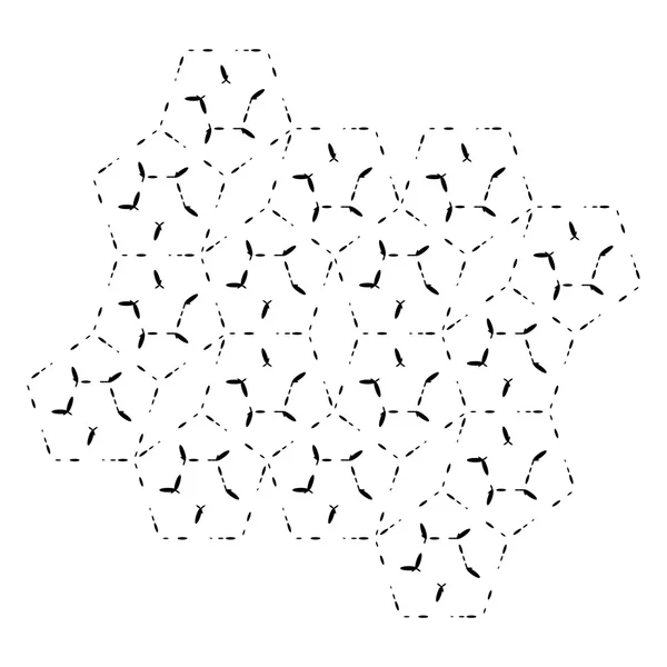 Geometri soyut arkaplanı