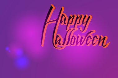 Cadılar Bayramı için şık kart