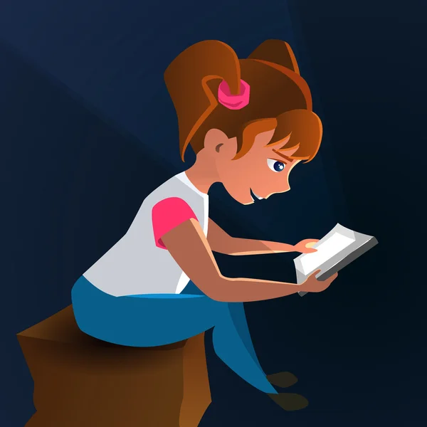 çizgi film bebek düz tablet ile