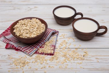 Sütlü yulaf gevreği