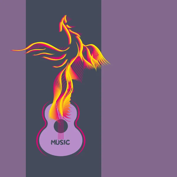 Concept de musique live — Image vectorielle