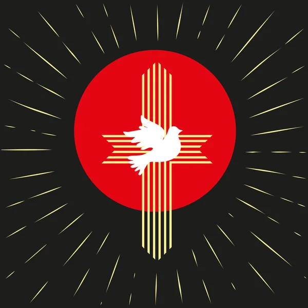 Konsep logo gereja Stok Vektor Bebas Royalti