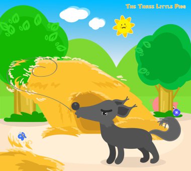 Üç küçük domuz 4: büyük kötü kurt