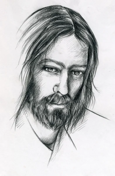 Portrét Ježíše Krista — Stock fotografie