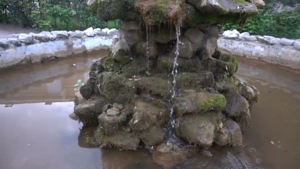 As belas fontes da cidade, lento — Vídeo de Stock