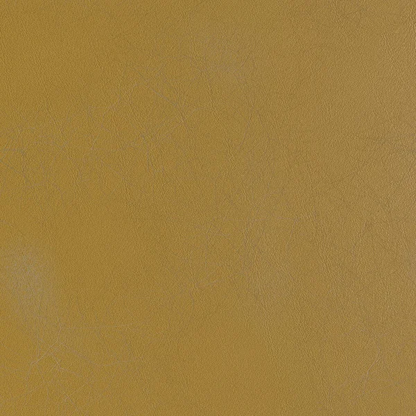Pelle bovina testurizzata di colore arancio, leggermente usurata con tracce di graffi. Sfondo di rendering 3D — Foto Stock