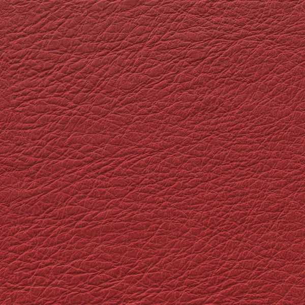 Jehněčí kůže červené pozadí. Kožená textura, pravý červený kožený vzor, 3D vykreslování — Stock fotografie
