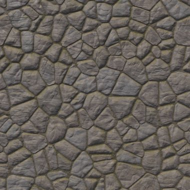 Çimento ve açıkta kalan yosunlarla gerçek taş duvar yüzeyini çatlattı. Zamanla hasar gören eski kirli taşların geçmişi. 3 Boyutlu Hazırlama