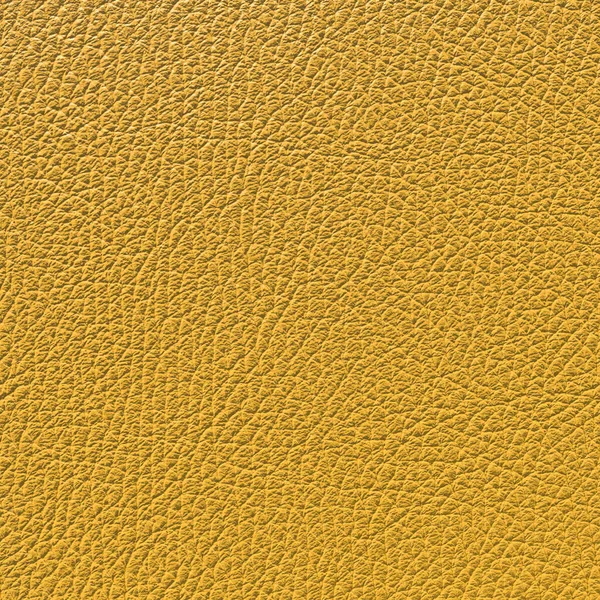 Textura de cuero de taurillón amarillo granulado de cerca. Útil como base para el trabajo en proyectos. Representación en 3D — Foto de Stock
