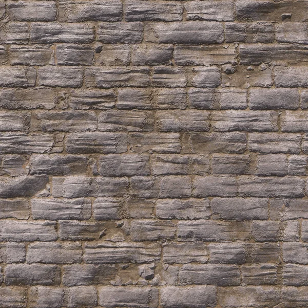 Mur de brique calcaire désert, vieux mur de brique jaune irrégulier, texture de fond. rendu 3D — Photo