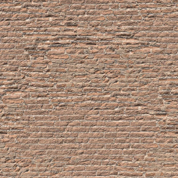 Old dirty interior with brick wall, vintage background of bricks damaged by time and weather. 3D-rendering — Stock Photo, Image