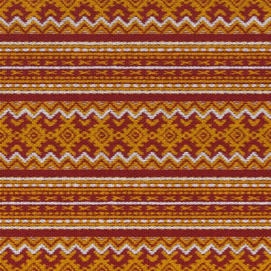 Doven plakhta soyut geometrik desenli parlak renkli bir kumaştır. Ulusal kumaş kırmızı ve beyazdır, doku arka planı yakındır. 3 Boyutlu Hazırlama