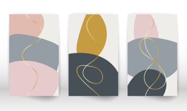 Modern soyut resim. Soyut el çizimi suluboya efekt tasarım elementleri. Modern sanat baskısı. Karalama şekilli çağdaş tasarım.