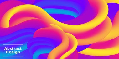 Sıvı akışı. Gökkuşağı Arkaplanı. Yaz Posteri. Soyut kapak.