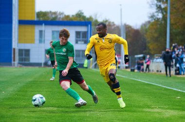 KHARKIV, UKRAINE - 5 Ekim 2020: PFL Metallist-1925 - Avangard