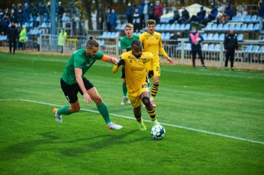 KHARKIV, UKRAINE - 5 Ekim 2020: PFL Metallist-1925 - Avangard