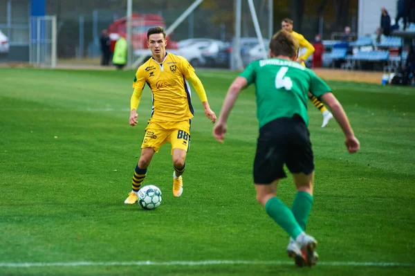 Kharkiv Ukraine Oktober 2020 Voetbalwedstrijd Van Pfl Metallist 1925 Avangard — Stockfoto