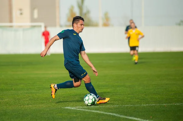 Kharkiv Ukraine October 2020 Vladimir Tanchuk Action Football Match Professional — Stock Photo, Image