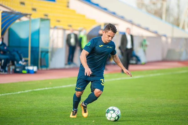 Kharkiv Ukraine Oktober 2020 Vladimir Tanchuk Actie Tijdens Voetbalwedstrijd Van — Stockfoto