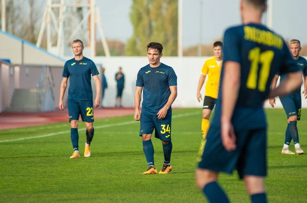Kharkiv Ukraine October 2020 Vladimir Tanchuk Action Football Match Professional — Stock Photo, Image