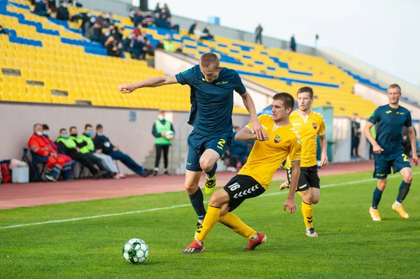 Kharkiv Ukraine Octobre 2020 Match Football Ligue Professionnelle Métal Energia — Photo