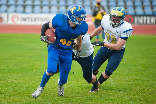 Kharkov Ukraine Oktober 2020 Das American Football Finale Der Ukraine — Stockfoto