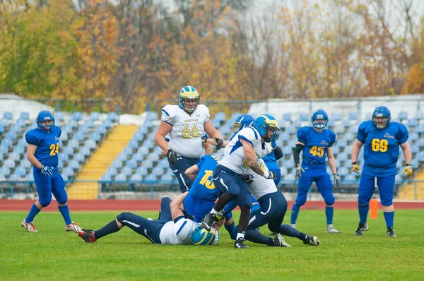 Kharkov Ukraine Oktober 2020 Das American Football Finale Der Ukraine — Stockfoto