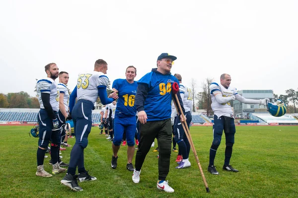 Kharkov Ukraine Oktober 2020 Das American Football Finale Der Ukraine — Stockfoto