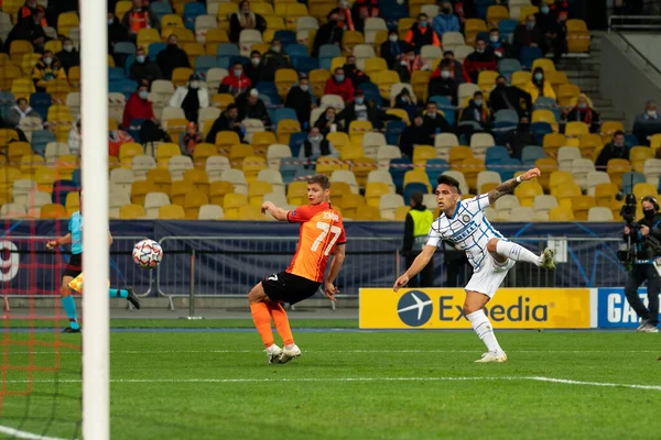 Kyiv Ukraine Oktober 2020 Voetbalwedstrijd Van Groep Van Uefa Champions — Stockfoto