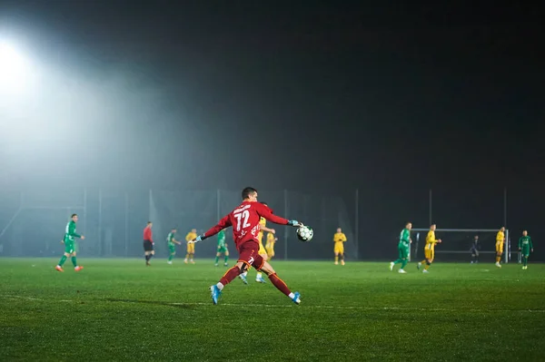 Kharkiv Ucrânia Outubro 2020 Jogo Futebol Liga Ucraniana Futebol Profissional — Fotografia de Stock